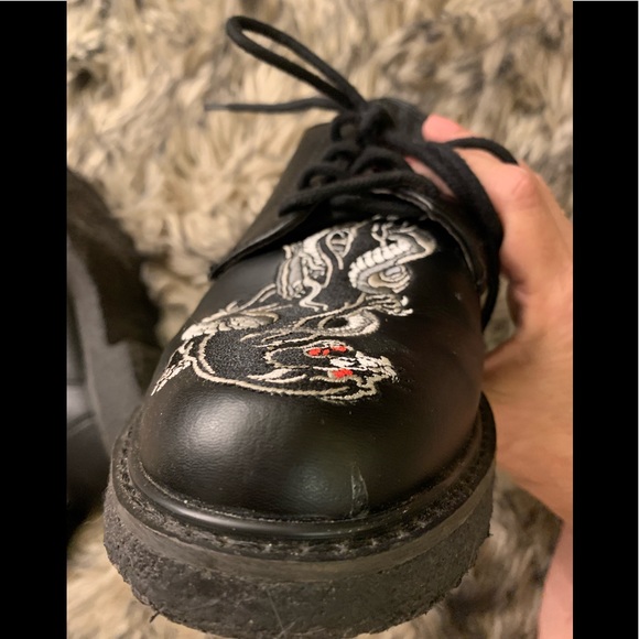 Panther black shoes size 8 - Picture 8 of 9